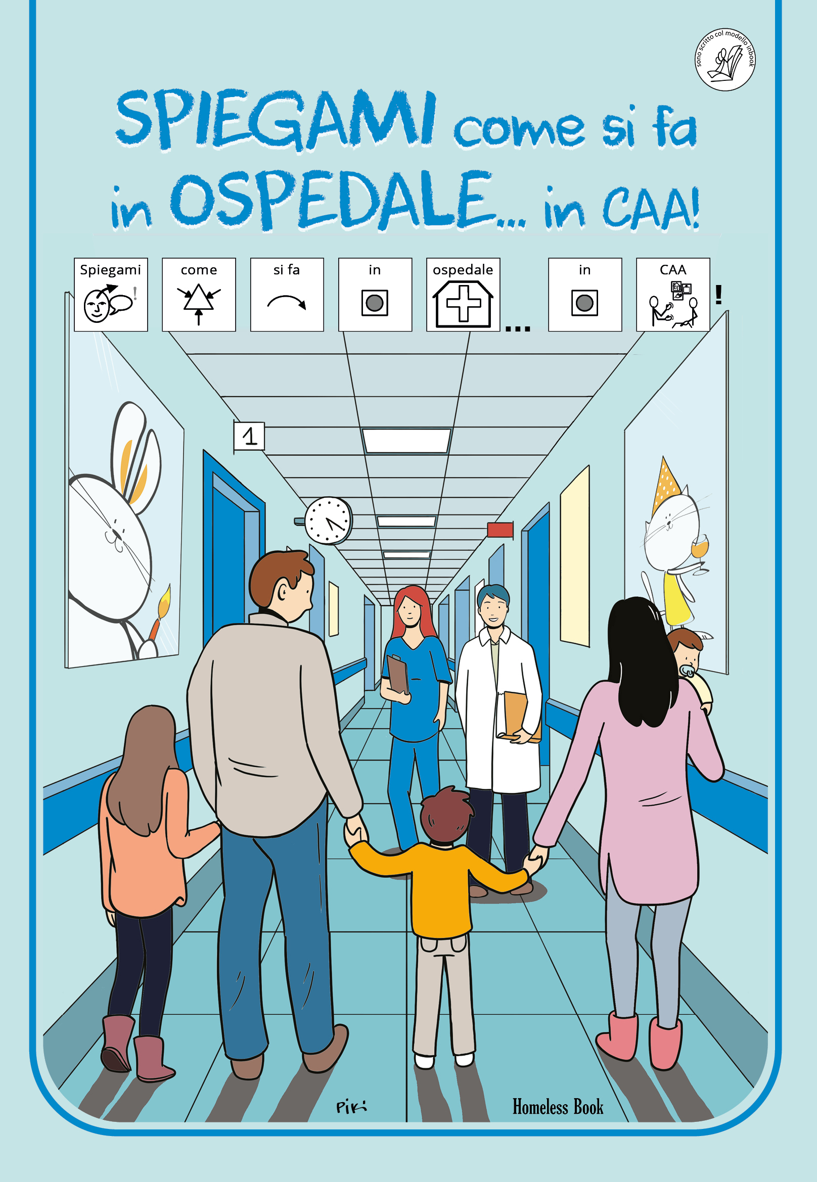 copertina libro ospedale in CAA